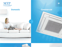 Tablet Screenshot of mtpcooling.co.uk